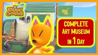Как пройти Музей искусств за один день (Animal Crossing New Horizons)
