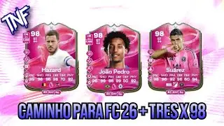 EVO CAMINHO AT&Eacute; O FC 26 + TRES X 98 NO FC 25