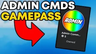 HD Admin Gamepass - Roblox Studio Tutorial