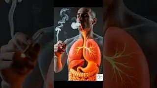 What Happens Inside Your Body When You Smoke a Cigarette? | 3D Human Anatomy Animation