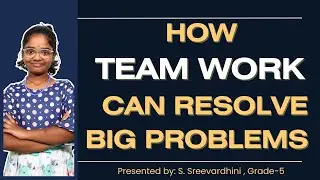 Ed Talks presentation by Sreevardhini || Grade-5 ||  Paramita Heritage CBSE School