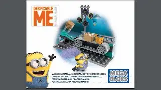 Mailroom Mania Instructions | Mega Bloks | DKY85 | Manual | Minions | Despicable Me | Construx