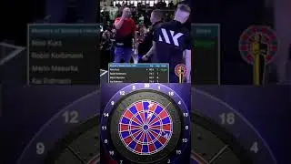 110 CHECK from NICO KURZ against Robin Korbmann & Kai Erdmann #shorts #short #darts #dart #dsab #110
