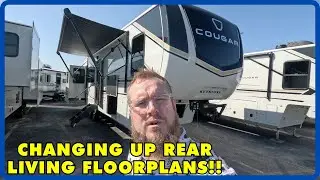 A Twist on Rear Living Floorplans! 2026 Keystone Cougar 320RDS