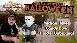 Halloween Michael Myers Candy Bowl Holder Unboxing!