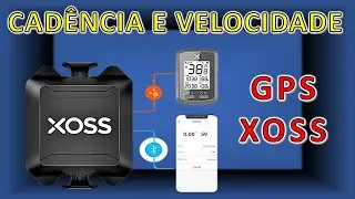 Sensor de cadência e velocidade para GPS XOSS