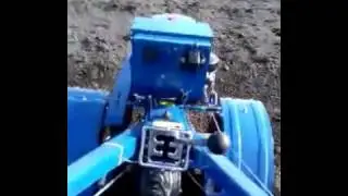 Тестирование   мотоблока с фрезой !