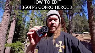 HOW TO Edit Slowmo like a PRO:  360fps GoPro Hero 13 Tutorial
