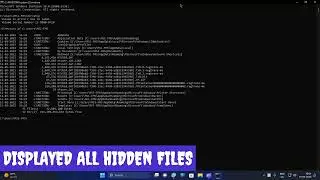 how to find  all hidden files using command prompt | Tech zone | #CMD