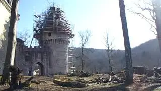 ch&acirc;teau de La Cueille (nord de Poncin dans l'Ain)