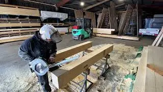 Proces výroby dřevostavby - Tradiční techniky s moderním nářadím a opracováním