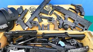 PUBG Black Arsenal Box! M416, UMP45, Beretta, Revolvers & Tactical Helmet Unboxing
