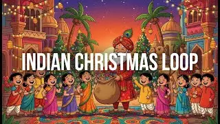 10 Hour Loop of Indian Christmas Songs Remix 🎅✨