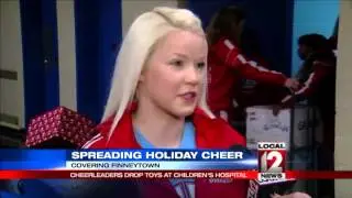 Finneytown Sparkle Cats bring some sparkle to Children's Hospital
