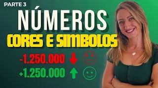 Isso NÃO é formatação condicional no Excel (cores, setas e símbolos nos números)