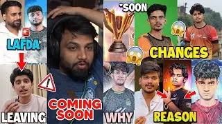 NG Pros and Total Gaming Changes 😳 TSG Update, Ajjubhai Leaving FF?🥶 Tournament COMING SOON ✅ WHY?