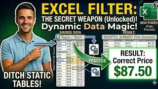 Excel FILTER: The Secret Weapon for Dynamic Data Analysis 🚀, ✨