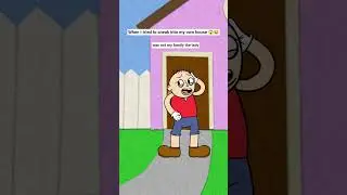 when I tried to sneak into my own house😂😱#relatablecomedy #americanhumor#funnyshorts#storytimecomedy