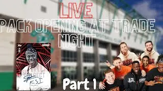 Can we pull a KSI AUTOGRAPH? Topps sidemen Unboxing at Trade Night!!!