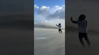 Storm Benjamin bracht orkaanachtige winden naar Frankrijk.