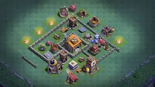 New Builder Hall 4 Base Anti 2 Star [BH4 Base Layout 2020 | Clash of Clans