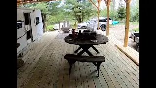 The decking is finally finished!