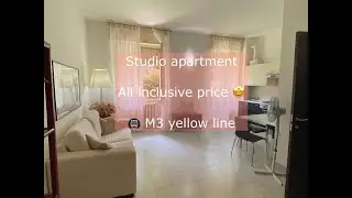 Studio apartment on rent in Milan - All inclusive price