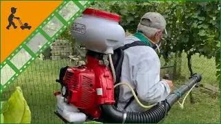 GeoTech Pro MDP 800 Backpack Petrol Mist Blower - Customer's operating video