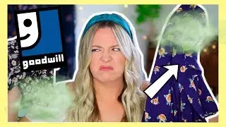 $1 SALE THRIFT HAUL + HOW I WASH MY THRIFTED CLOTHES!