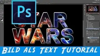 Photoshop Tutorial - Bild in Text umwandeln