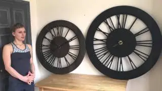 Peak Art - Extra Large Skeleton Wall Clocks