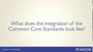 Integration of Common Core State Standards