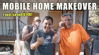 I saved $14,000 doing this myself.. (Mobile&nbsp;Home&nbsp;Makeover Painting!)