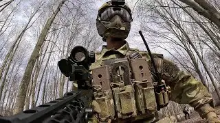 Sturm CRU Michigan - First Strike Paintball Gameplay - ID100 AR15 - Truglo Crossbow Red Dot