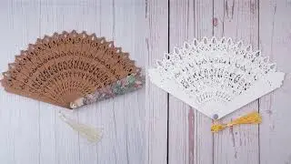 Making Tutorial | Card Making | Metal Cutting Dies | Diy Share | Retro Fan