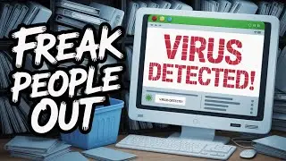 I Created a Computer Virus Using Only Notepad 🤯