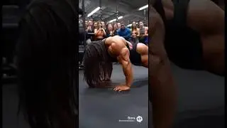 Strongest female bodybuilder ever #bodybuilding #femalebodybuilding #armday