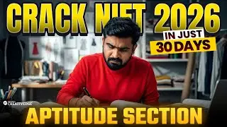 Just Follow This 30-Days Study Plan & Crack NIFT 2026 🔥 | Quantitative Aptitude Strategy
