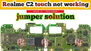 Realme C2 touch not working jumper solution| #viralyoutubevideo