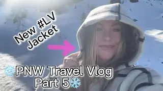 PNW Travel Vlog Part 5 | Coastlines, Snowfall & the Journey Back