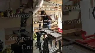 My top supplies for sign making