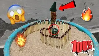 Rocket and Tadtadiya Super Fire work Experiment 🔥😱 Matchsticks and Bomb🔥