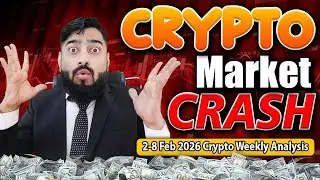 Crypto Market Blood Bath! Bitcoin $80K or $45K Crash? | Feb 2-6 Weekly Analysis by Raheel Nawaz