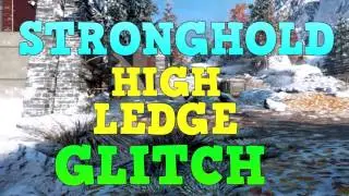 INTERESTING STRONGHOLD HIGH LEDGE GLITCH|black ops 3|
