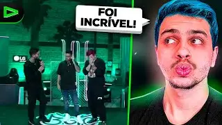 LOUD GABEPEIXE REAGINDO AO SEU ANÚNCIO AO VIVO NA BAGUNCINHA 2.0!