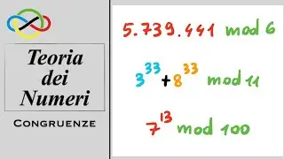 Aritmetica modulare: tecniche e barbatrucchi standard