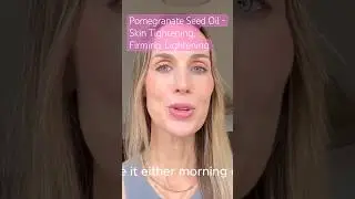 Pomegranate Seed Oil- the Rejuvenator- Skin Tightening & Lightening #skincare #antiaging #shorts