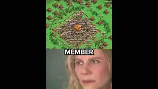 Member Versus Leader | Clash of Clans #shorts #clashofclans #coc #gaming #clashofclansmemes