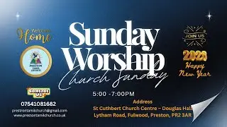 Preston Tamil Church | Live Sunday Worship Service | 25th January 2026