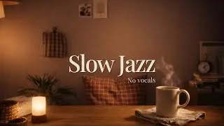 Soft Jazz for quiet nights | No Vocals